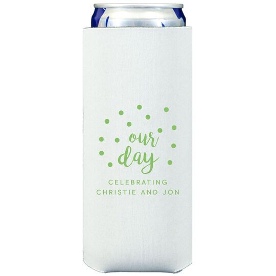 Confetti Dots Our Day Collapsible Slim Huggers